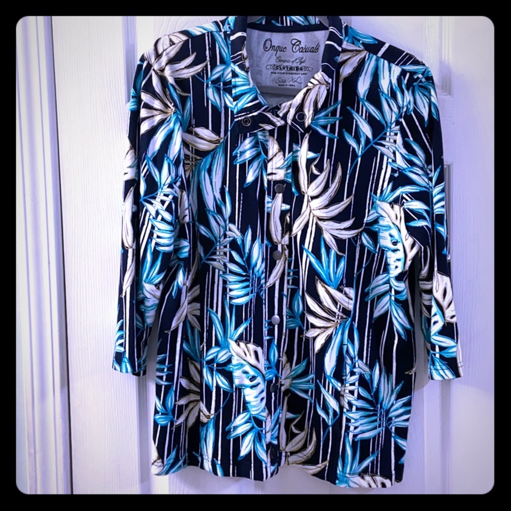 Onque Knit jacket 3/4 sleeves